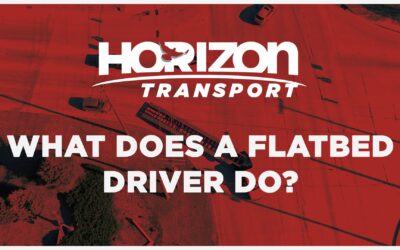 What Does A Flatbed Driver Do?