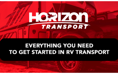 Everything You Need to Get Started in RV Transport